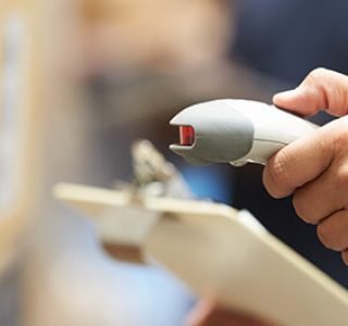 Scanner ottico per magazzino
